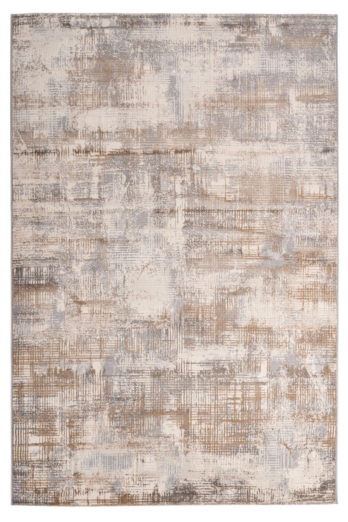 Webteppich My Salsa - Taupe, Design, Textil (120/170cm) - Obsession