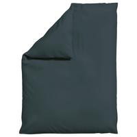 BETTDECKENBEZUG KNITTED JERSEY - Dunkelgrau, Basics, Textil (155/220cm) - Schlafgut