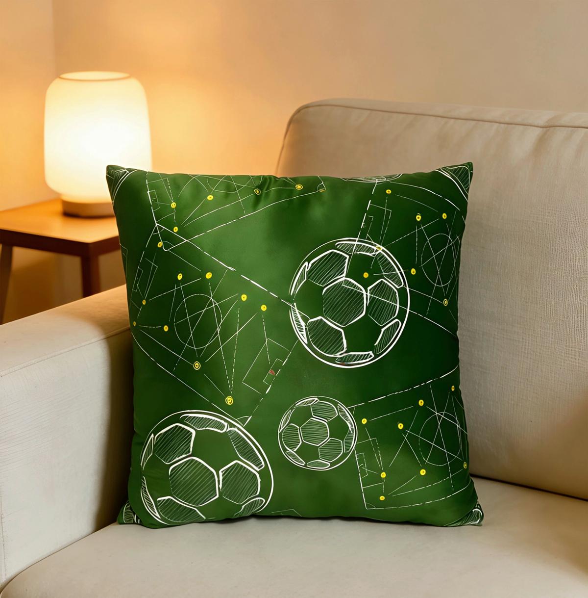 ZIERKISSEN KUSCHELKICK - Schwarz, MODERN, Textil (40/40cm) - Luca Bessoni