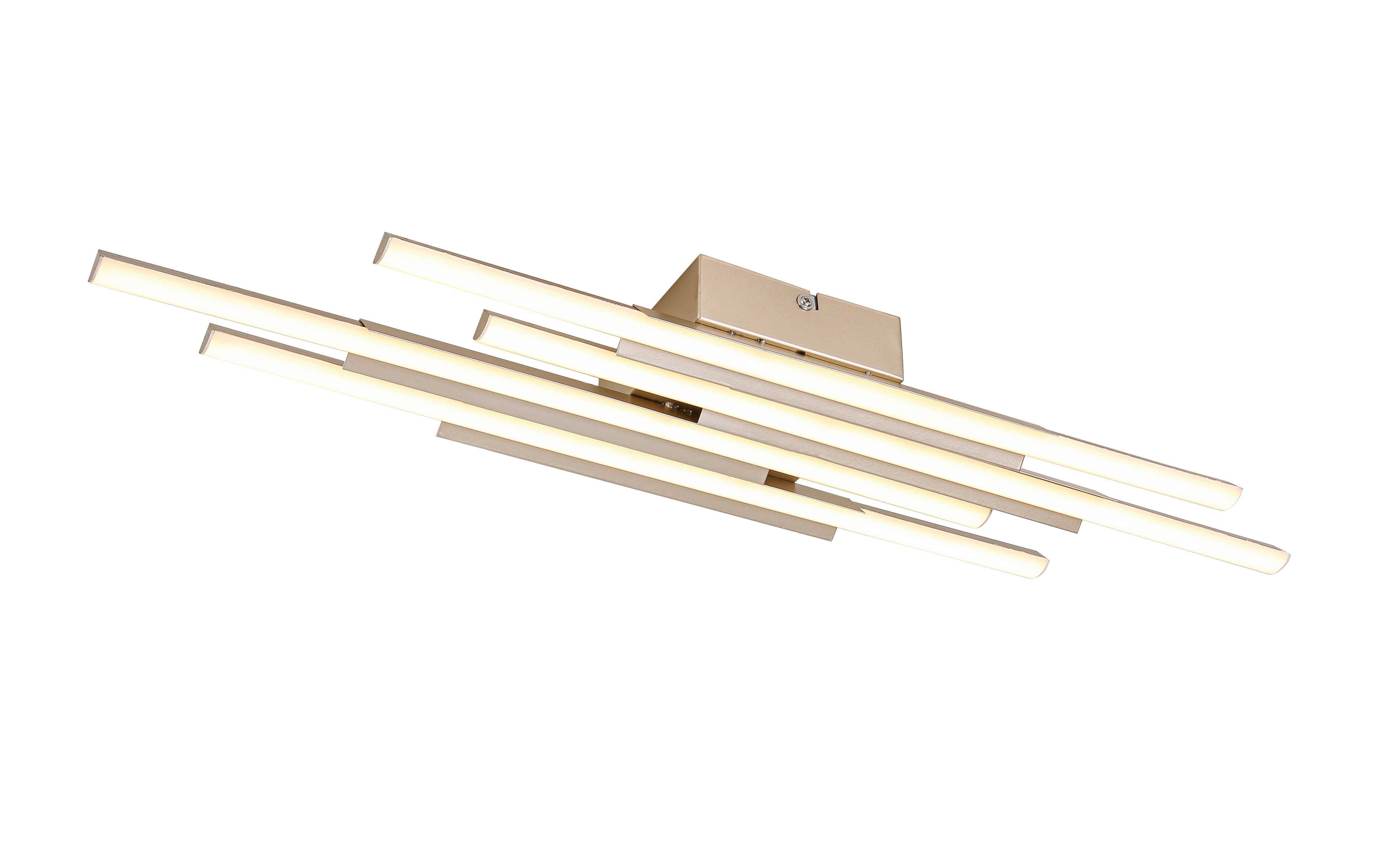 STROPNÉ LED SVIETIDLO LIR - šampanská, Modern, kov/plast (68/15cm) - Mömax