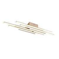 STROPNÉ LED SVIETIDLO LIR - šampanská, Modern, kov/plast (68/15cm) - Mömax