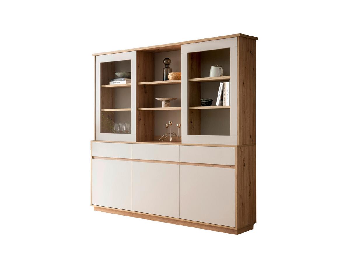 Buffet Sonora Kashmir/Eiche B: 202cm - Kaschmir/Eiche Artisan, Design, Holzwerkstoff (202/199/40cm) - MID.YOU