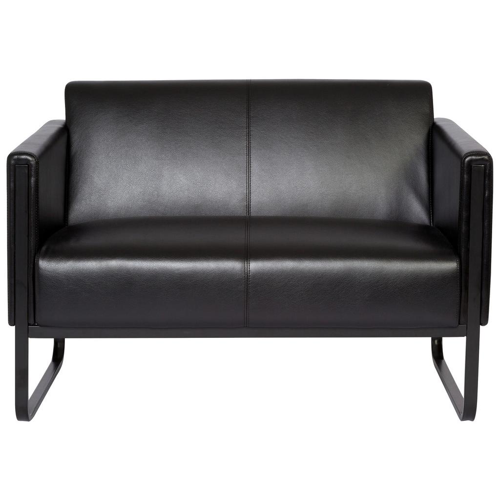 2-sitzer-sofa Bali Black Schwarz