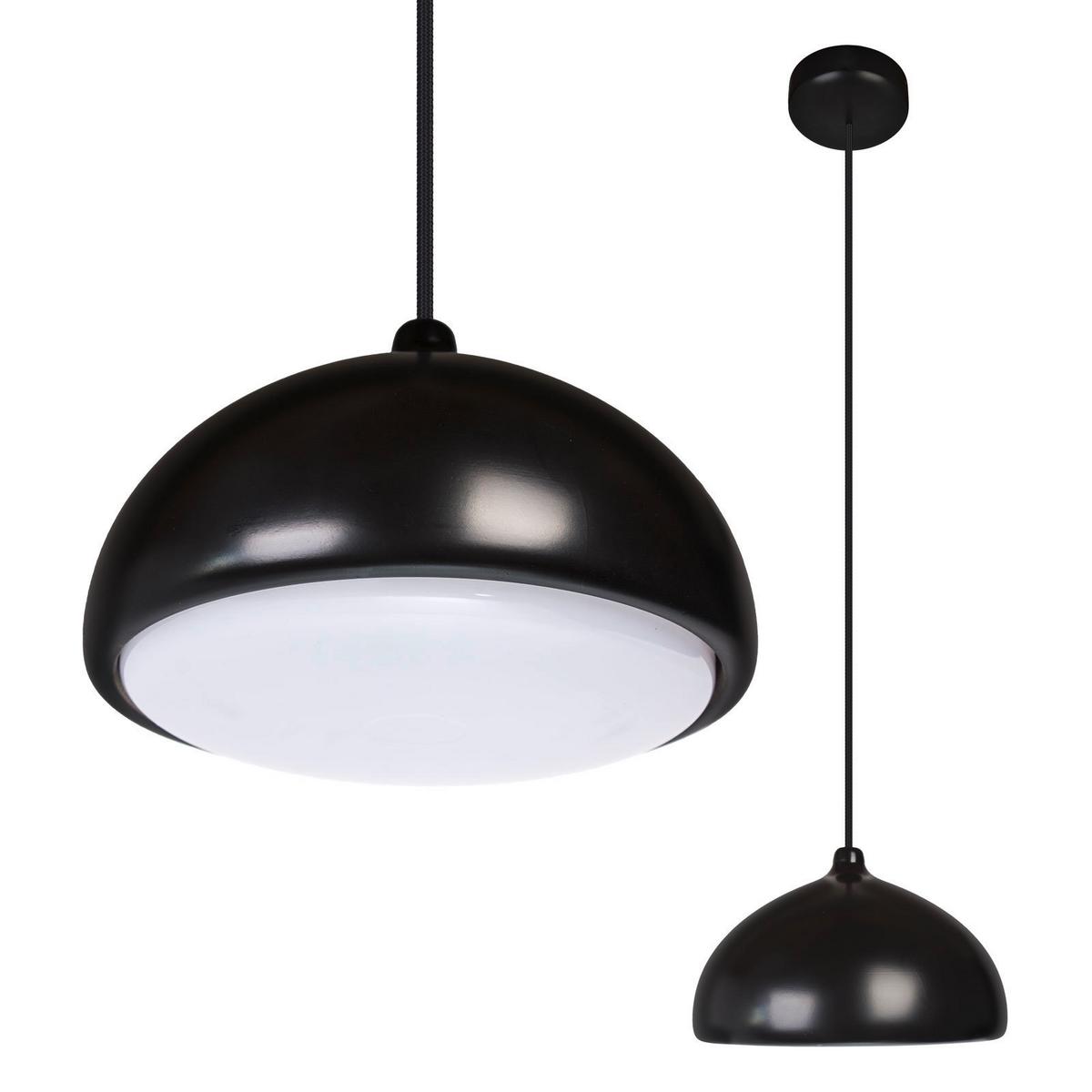 Hängeleuchte 8550219 Acorn I - Schwarz, Design, Holz (22,5/90-140cm)