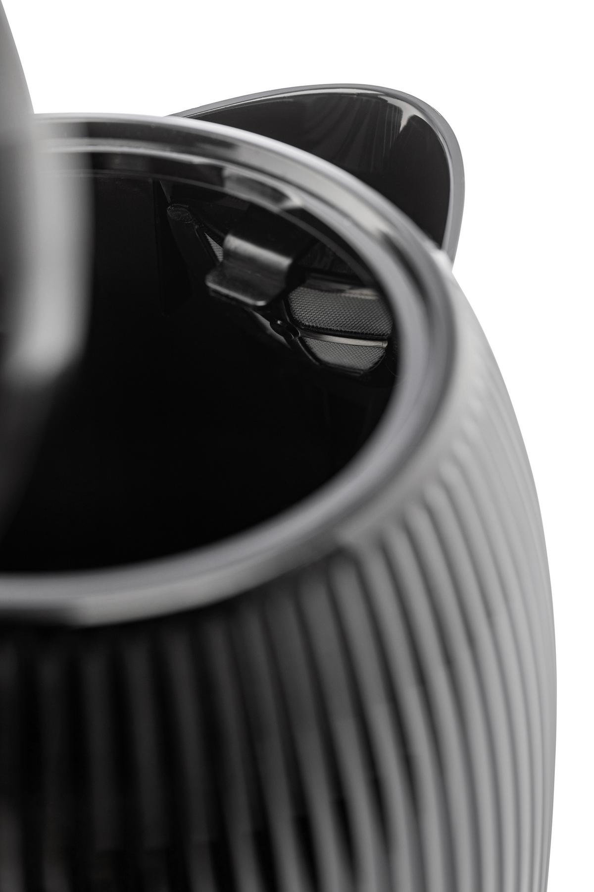 Wasserkocher, 1850-2200w K17dpb - Schwarz, Basics, Kunststoff/Metall (21,6/24,2/15,7cm)