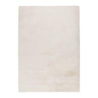 Hochflorteppich Weiß Emotion 60x110 cm - Weiß, Basics, Textil (60/110cm) - Kayoom