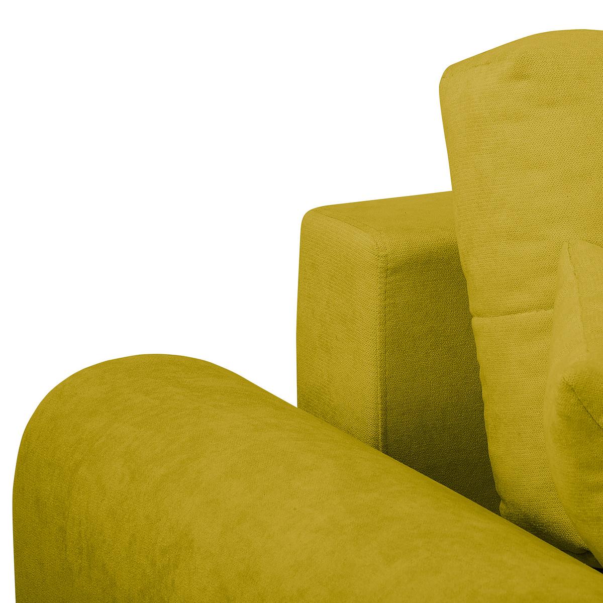 Ecksofa Azzuro Grün S: 256x175 Cm - Silberfarben/Grün, Design, Textil (256/175cm) - Livetastic