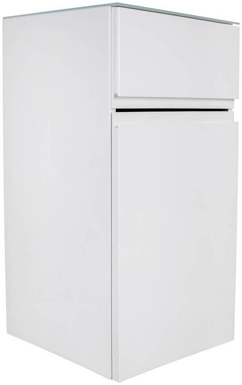 Unterschrank Mit Soft-Close Tress II B: 40 cm, Weiß Dekor