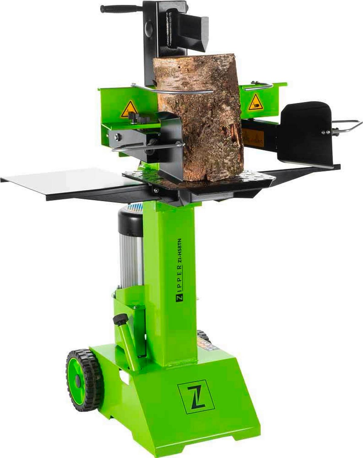 Holzspalter Zi-Hs8tn - Grün, Basics, Metall (93,5/150/84,5cm) - Zipper