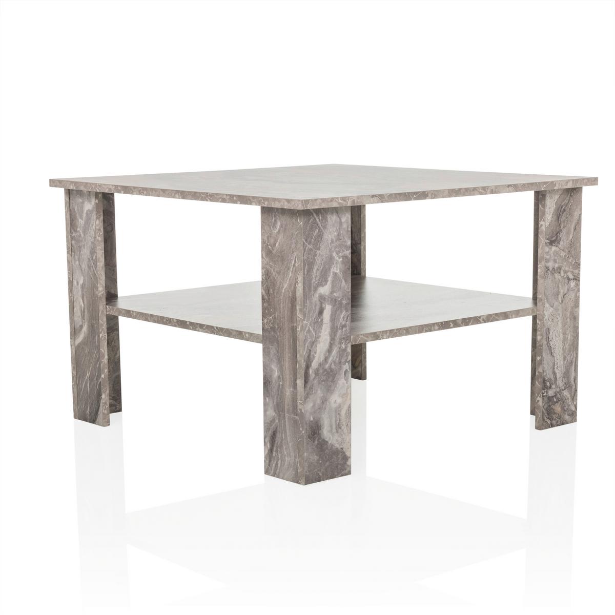 Couchtisch Bismo Grau B: 70 cm - Grau, MODERN, Holzwerkstoff (70/70/45cm) - MID.YOU