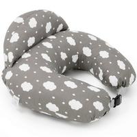 Stillkissen grau - Hellgrau, Basics, Textil (49/49/20cm) - Momcozy