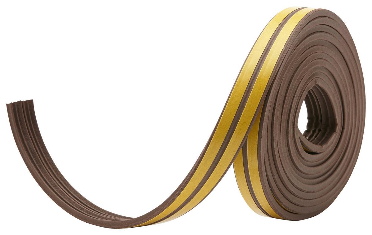 Dichtungsband Fenster/Tür Leon Braun Kunststoff Selbstklebend - Braun, KONVENTIONELL, Kunststoff (6cm) - Homezone