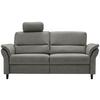 3-Sitzer-Sofa Cavoli, Grau B: 192 cm - Schwarz/Grau, MODERN, Textil (192/90/89cm) - Livetastic