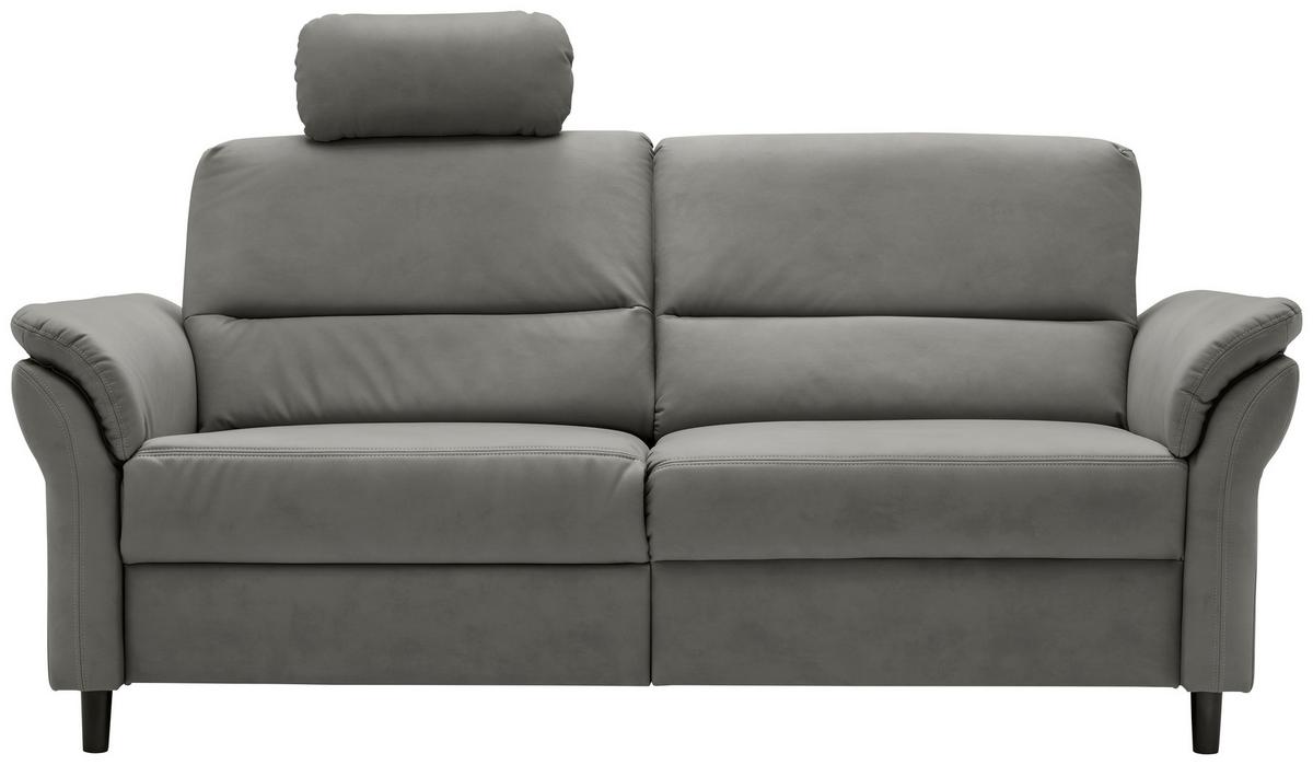 3-Sitzer-Sofa Cavoli, Grau B: 192 cm - Schwarz/Grau, MODERN, Textil (192/90/89cm) - Livetastic
