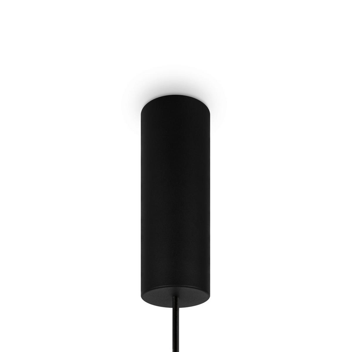 Pendelleuchte Bangkok - Schwarz/Grau, MODERN, Glas/Metall (40/68cm) - MAYTONI