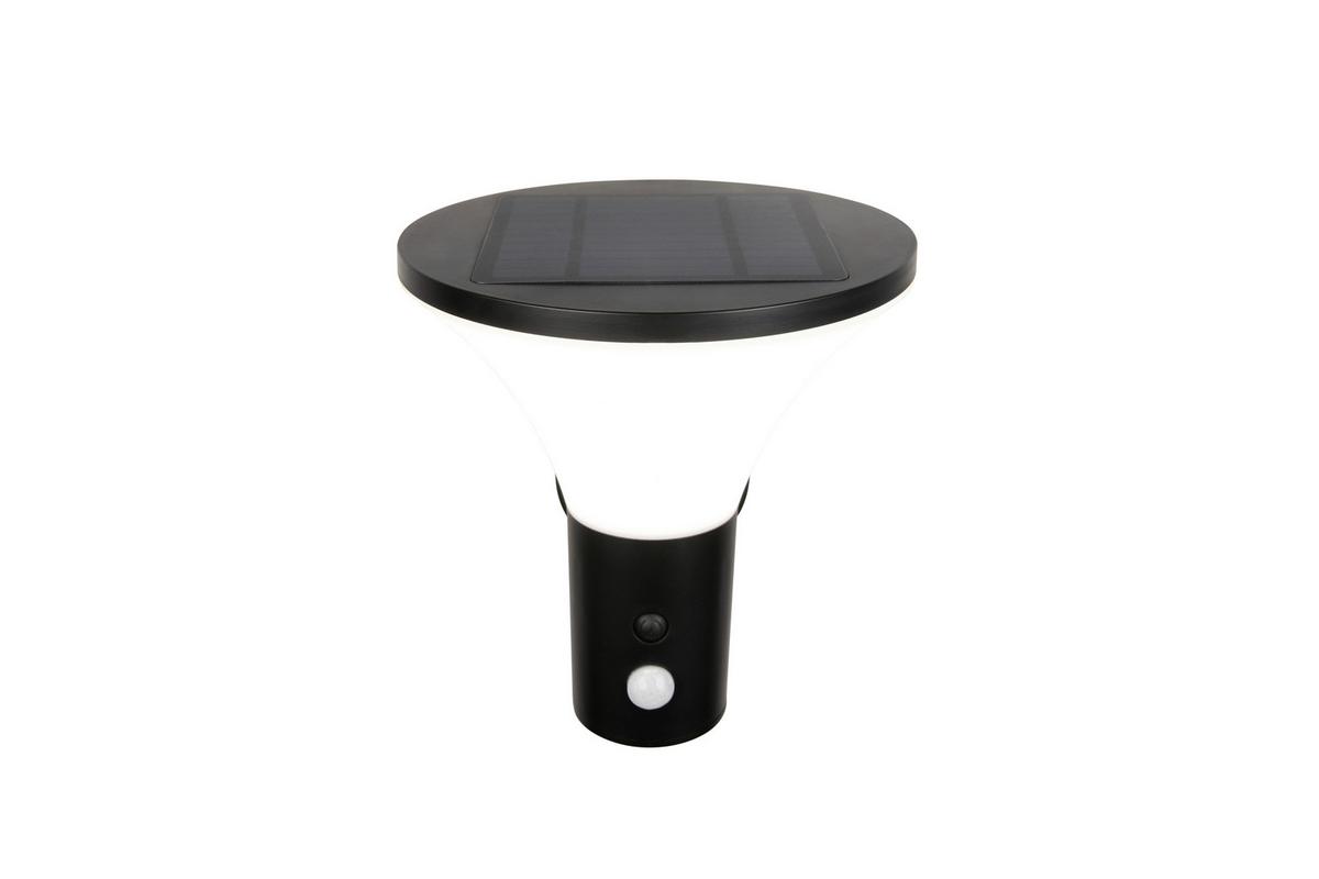 AUßENWANDLEUCHTE 1flg., 4000K, kaltweiß - Schwarz/Weiß, Design, Kunststoff (19/17,5/21,5cm)