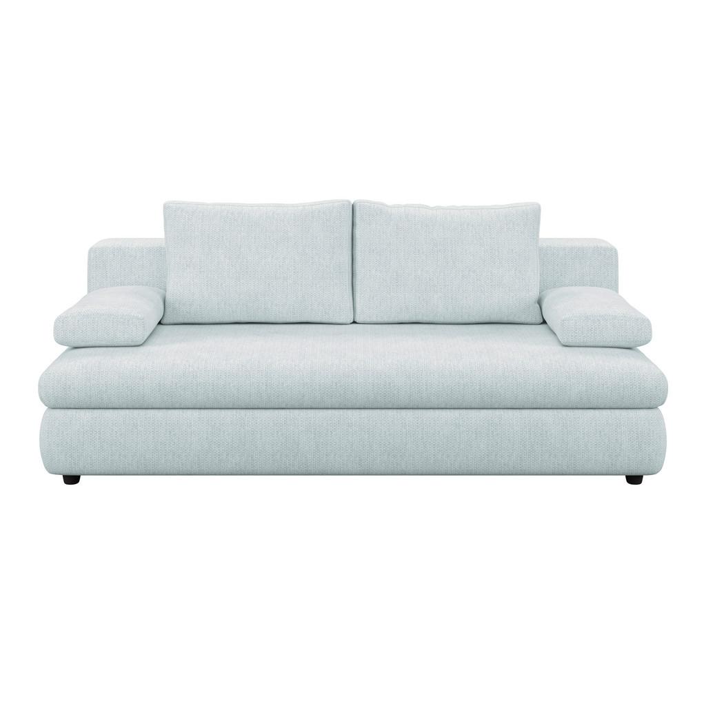 3-Sitzer-Sofa mit Schlaffunktion Olso eisblau