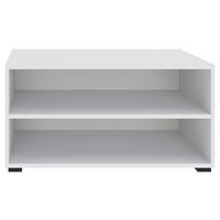 Regal Unit Elements Mini B: Ca. 91,2 Cm Weiß - Schwarz/Weiß, MODERN, Holzwerkstoff (91,2/44,8/40cm) - Ondega