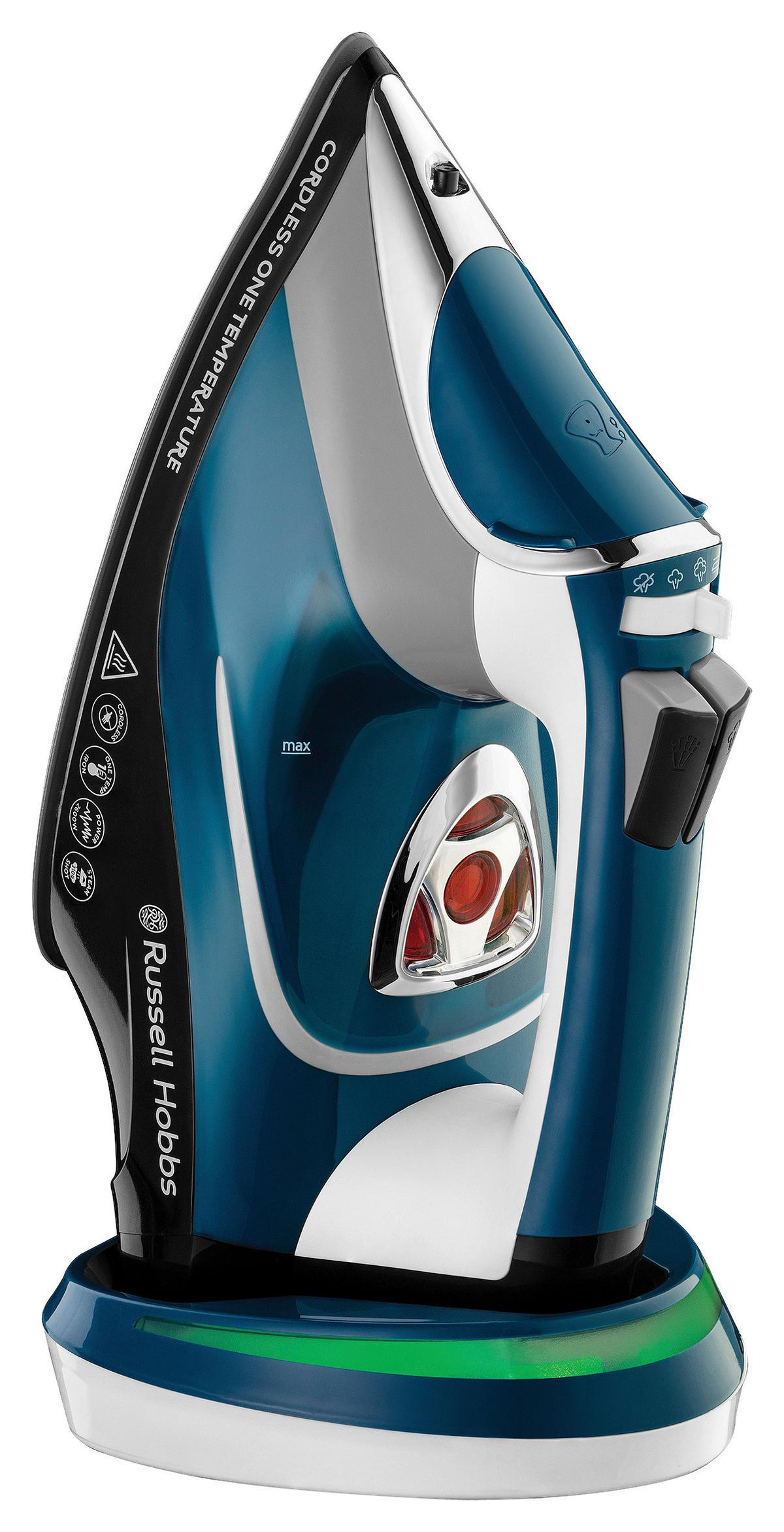 Dampfbügeleisen One Temperature - Blau, Basics, Kunststoff/Metall (12,0/16,0/35,0cm) - Russell Hobbs