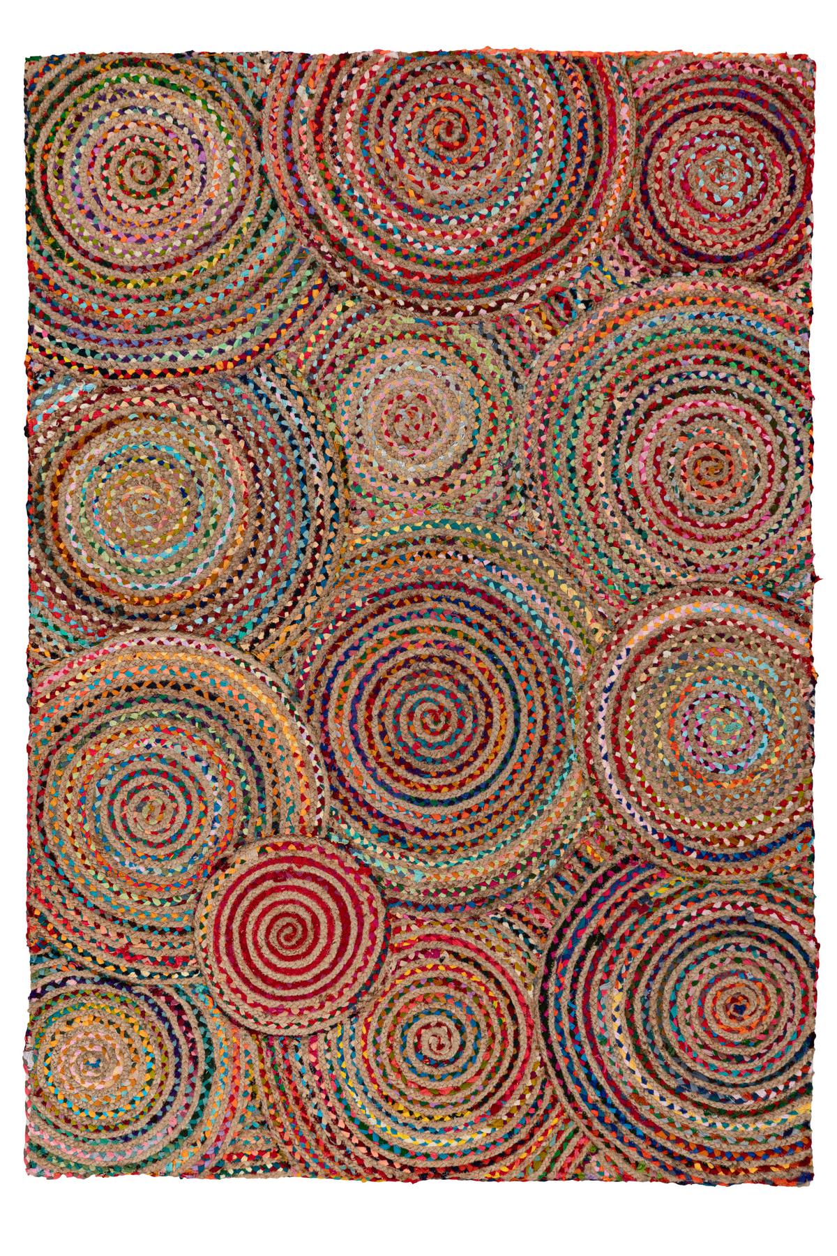 Flachwebteppich My Cancun 331 Multi 120x170 - Multicolor, Basics, Textil (120/170cm) - Obsession
