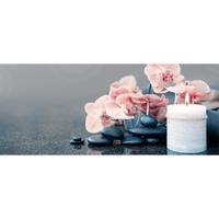 Feszített Vászonkép Melina Kb. 120/50cm - grafitszürke/pink, Konventionell, műanyag/fa (120/50cm) - Luca Bessoni