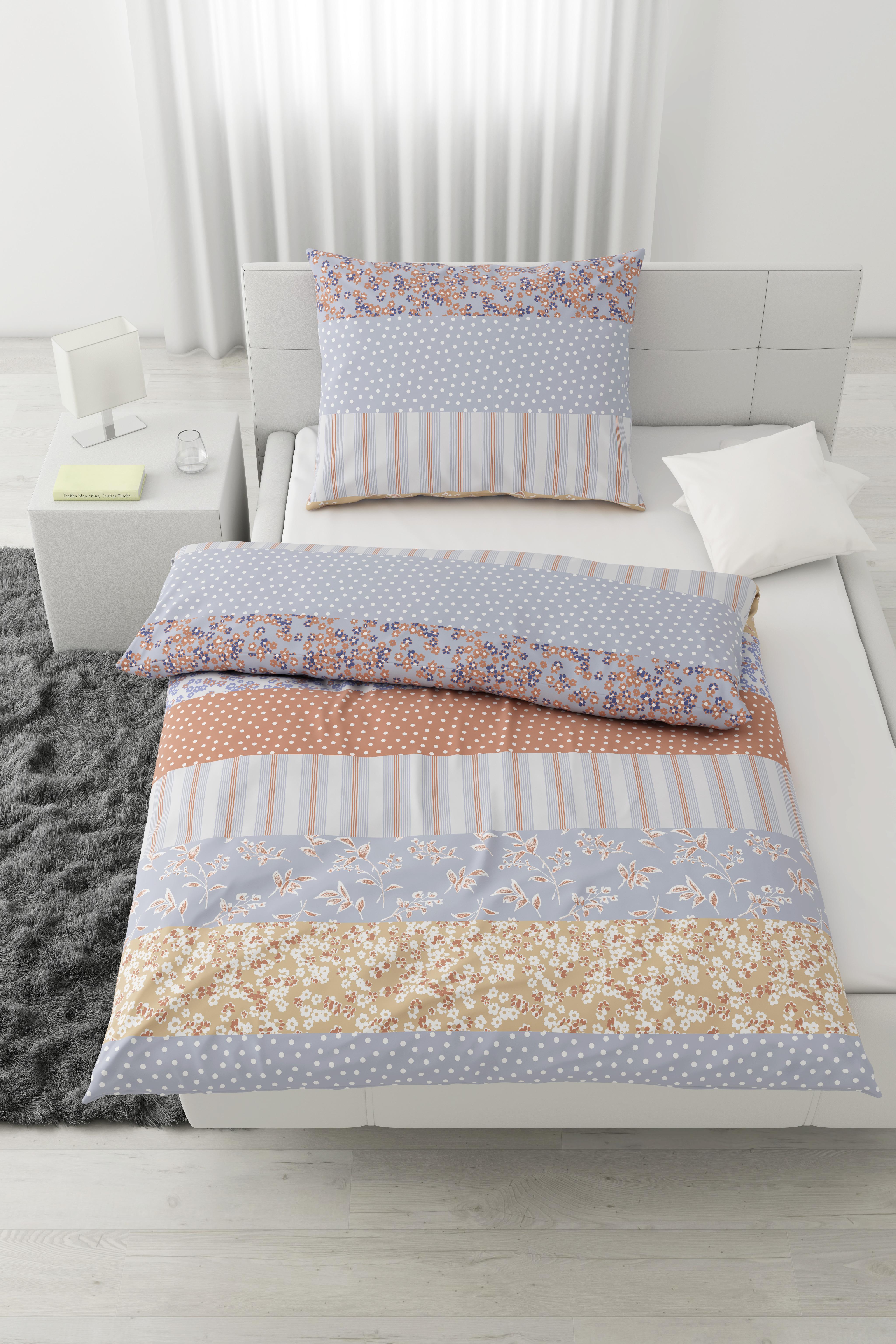 Posteľná Bielizeň Dorothea, 140/200cm - oranžová, Romantický / Vidiecky, textil (140/200cm) - Modern Living