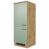 SKRINKA NA VSTAVANÉ SPOTREBIČ CARA DGIT 60 - čierna/zelená, Konventionell, kov/kompozitné drevo (60/160,6/60cm) - FlexWell