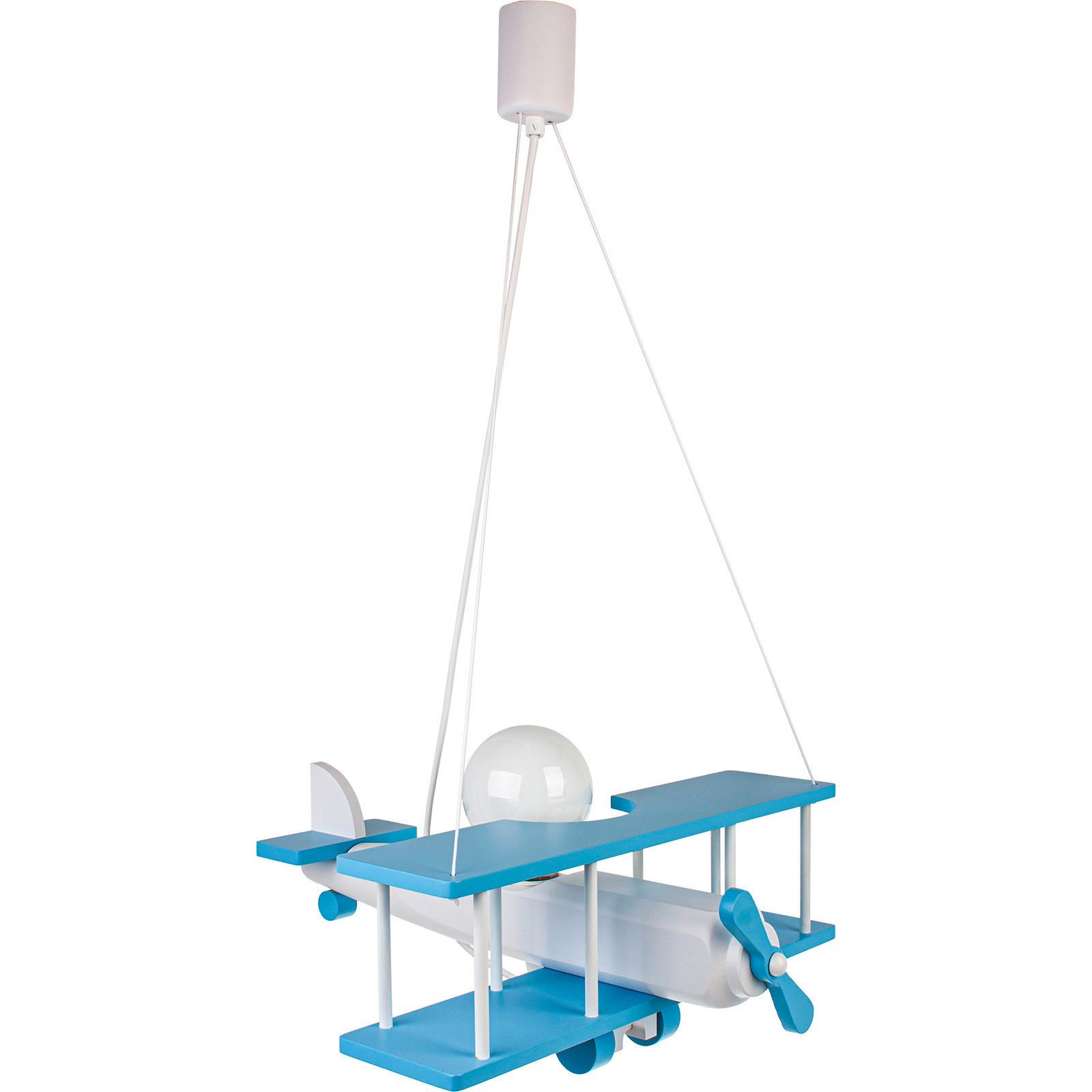 Kinderhängeleuchte Flugzeug H: 75 Cm 1-Flammig
