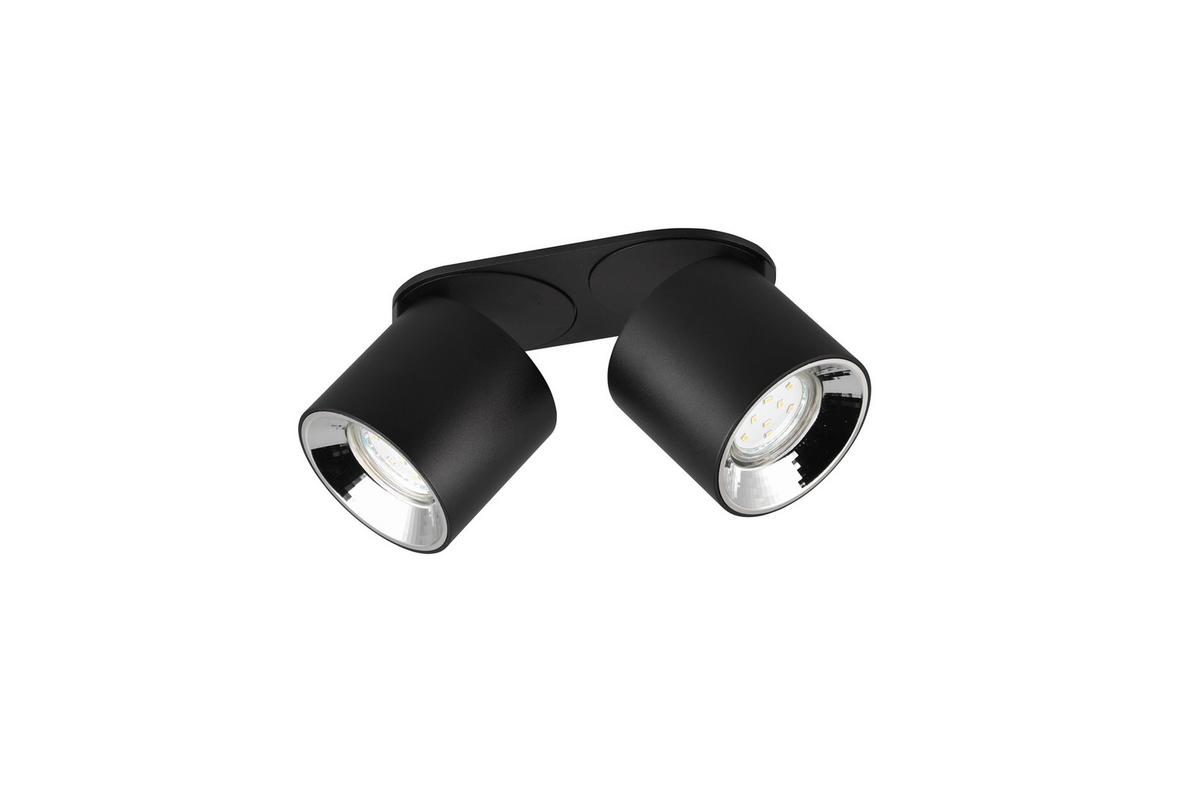 Strahler 651000232  Guayana - Schwarz, Basics, Metall (8,7/18/12cm) - Trio Leuchten