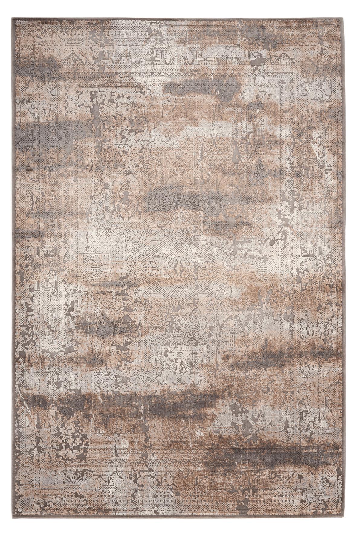 Webteppich Taupe My Jewel Of Obsession 240x340 cm - Taupe, KONVENTIONELL, Textil (240/340cm) - Obsession