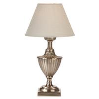Tischleuchte 281361316-166 Pollino - Silberfarben/Creme, KONVENTIONELL, Metall (16/33/16cm)