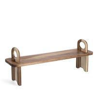 Servierbrett Naturfarben B: 59 cm - Naturfarben, Basics, Holz (59/16/22cm) - Zeller Present
