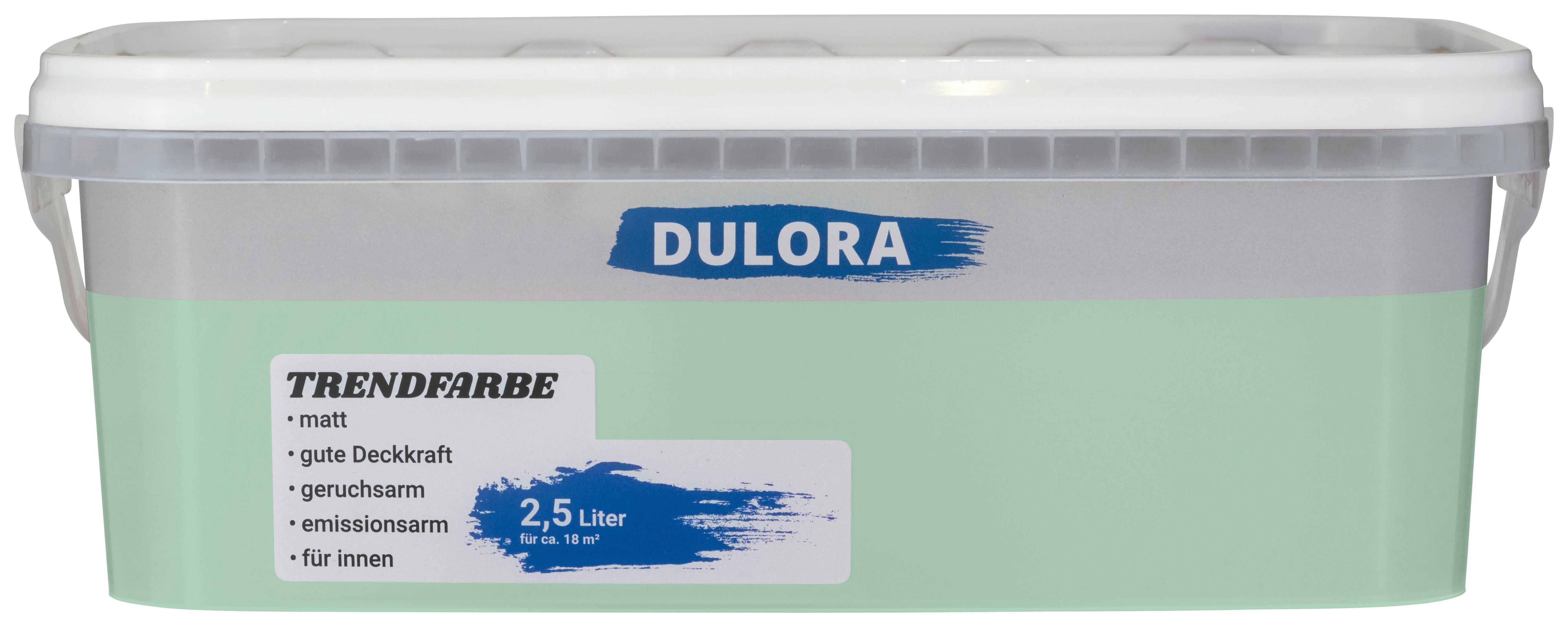 Wandfarbe Smaragd Matt 2,5 L Für 18 M2 Dispersionsfarbe - Salbeigrün, Trend (28,6/10/20cm) - Dulora