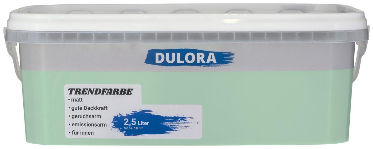 Wandfarbe Smaragd Matt 2,5 L Für 18 M2 Dispersionsfarbe - Salbeigrün, Trend (28,6/10/20cm) - Dulora