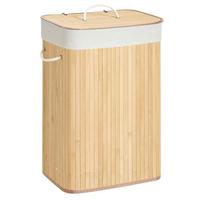 Wäschekorb Naturfarben B: 40 cm - Naturfarben, Basics, Naturmaterialien/Holzwerkstoff (40/60/30cm)