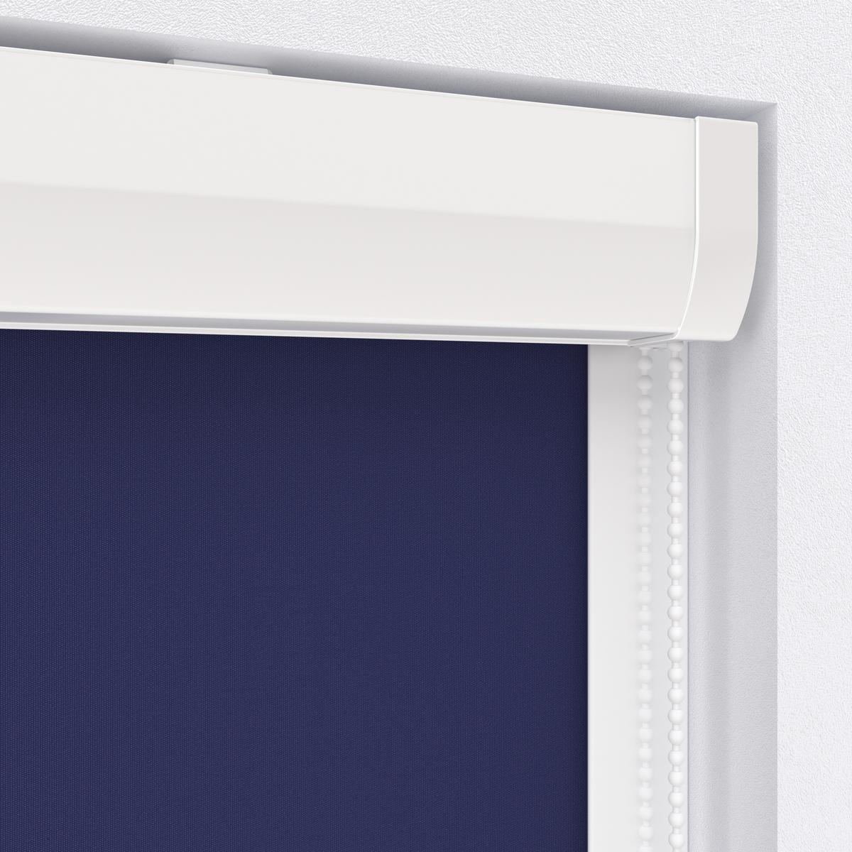 Verdunkelungsrollo Blickdicht Textil Bxl: 70x175 Cm - Blau, Basics, Textil (70/175cm) - MID.YOU