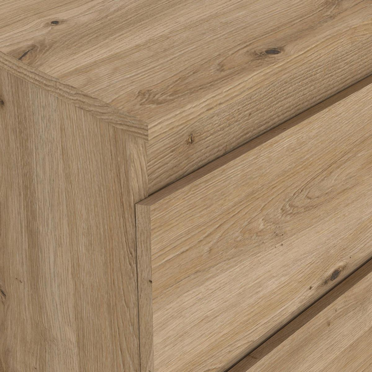 Komoda MARA 3 dub Artisan - dub artisan, Konventionell, drevo (77/80/42cm) - Mömax