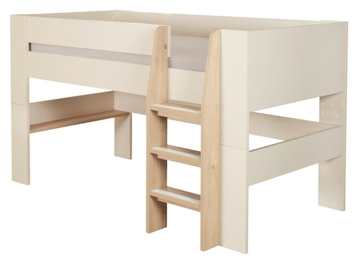 Bett Flexi Grow Loft Kaschmir, Lf 90x200 Cm - Kaschmir, KONVENTIONELL, Holzwerkstoff (90/200cm) - Roba
