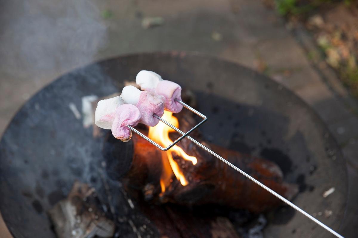 GRILLSPIESSE MARSHMALLOW-SPIESS - Basics, Metall (9,2/2,2/75,2cm)