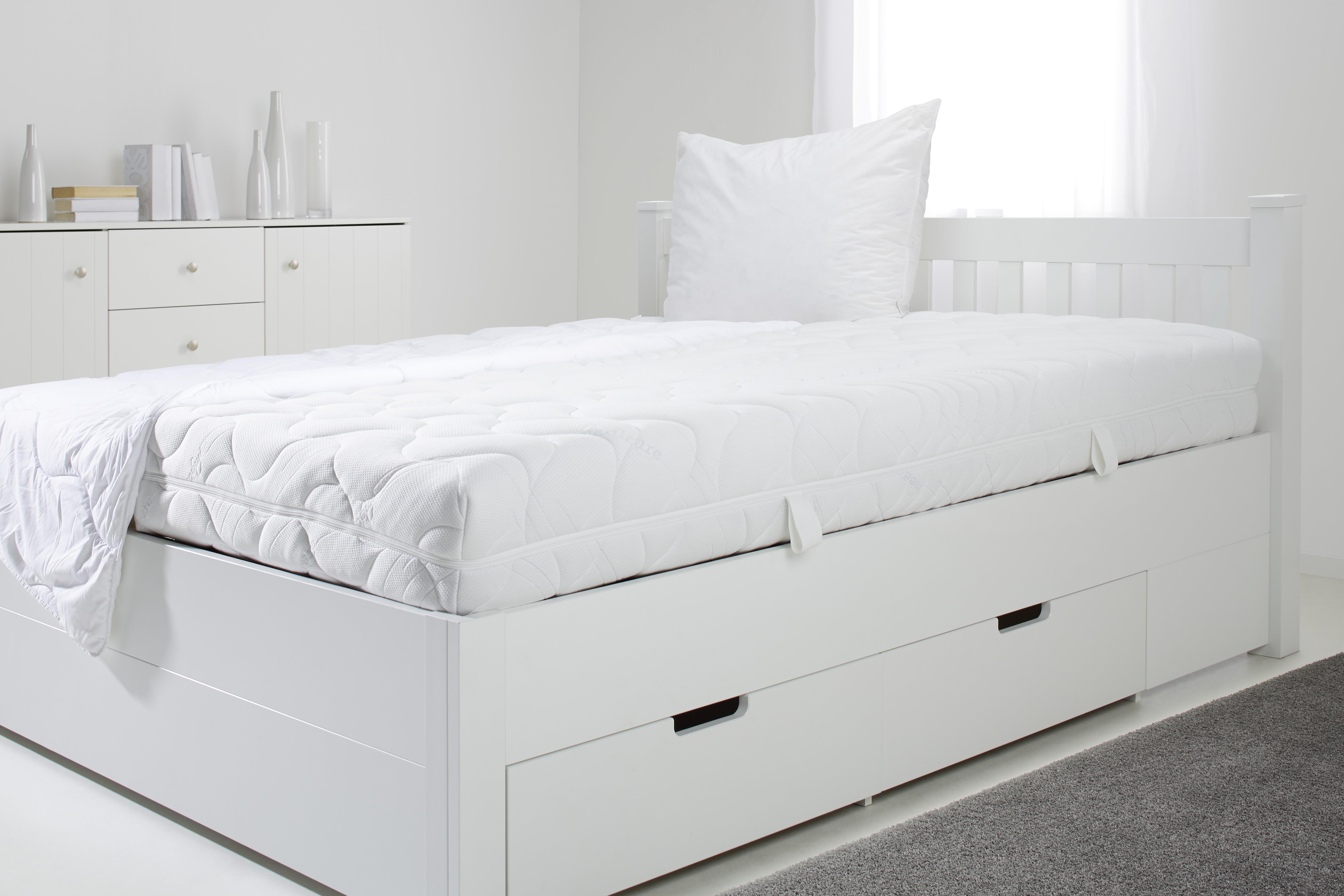 Matrace Z Pur Pěny 140x200 Cm - bílá, textil (140/200cm) - Bessagi Home