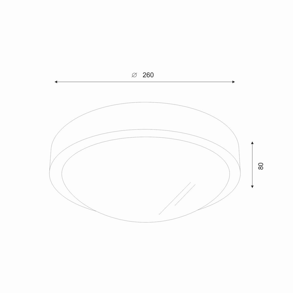 Deckenleuchte Ld.pd-8.7_jonas_ - Weiß Hochglanz, KONVENTIONELL, Glas/Metall (8/26/8cm)