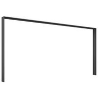 Paspartový rám MIAMI Š/V/H:cca 368/233/64cm - sivá, Modern, kompozitné drevo (368/233/64cm)