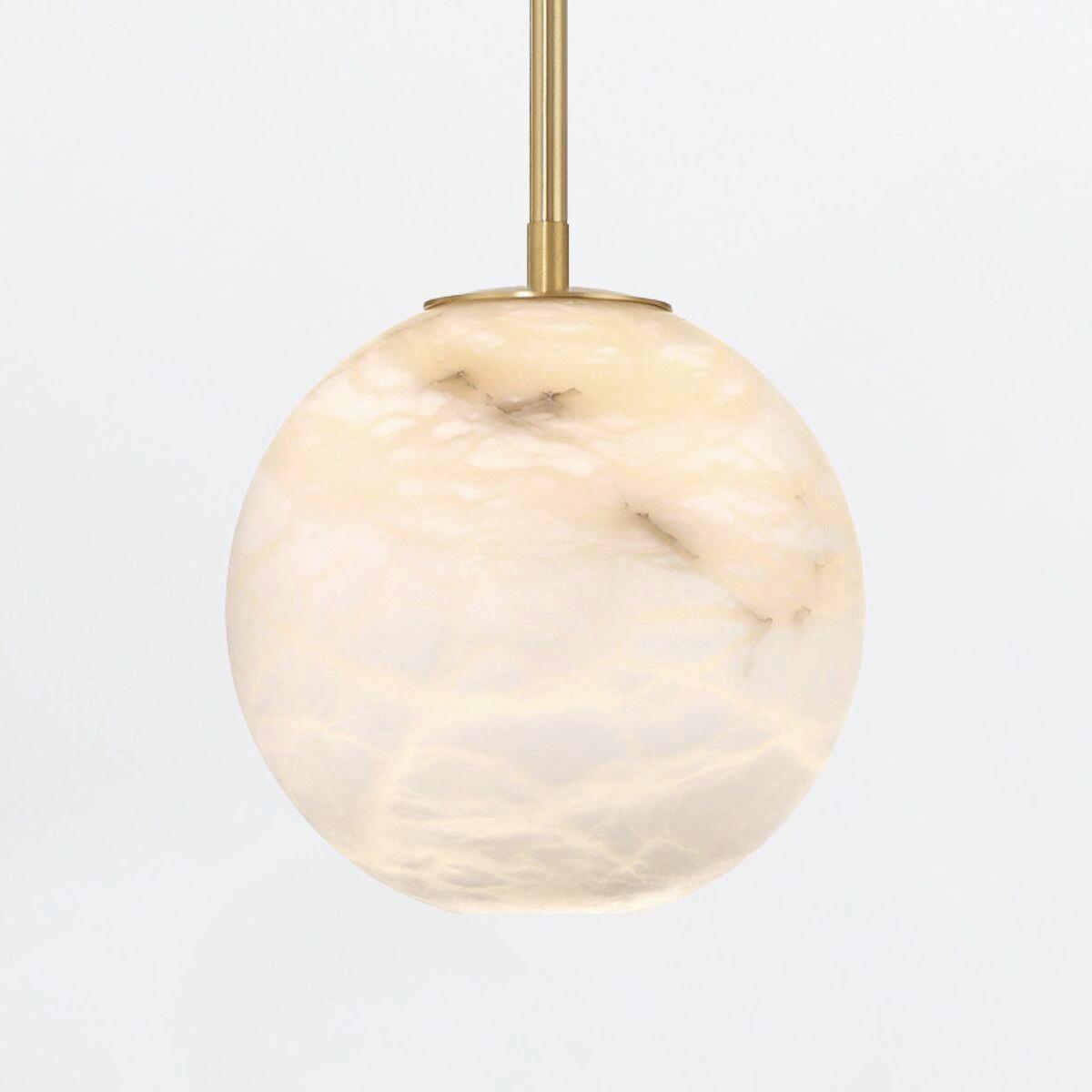 Led Függeszték Qn-Kepler-1p-S-Bg - aranyszínű, Konventionell, üveg/fém (20,3/45cm) - Elstead Lighting