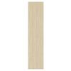 Schranktür Unit B: 45,3 cm Normalhöhe Eichefarben - Eichefarben, MODERN, Holzwerkstoff (45,3/202,6/1,8cm) - Ondega