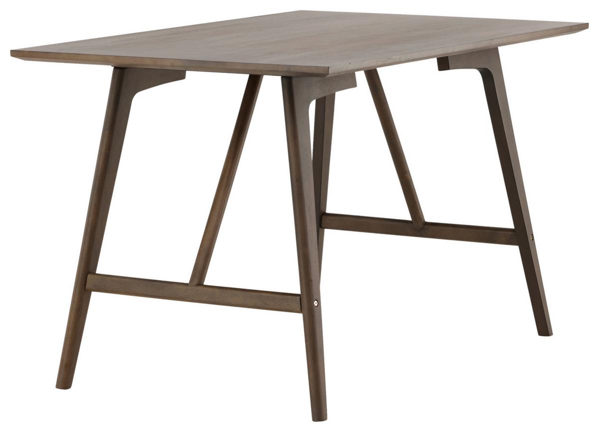 Esstisch Kaseidon - Dunkelbraun, Design, Holz/Holzwerkstoff (120/80/75cm) - Livetastic