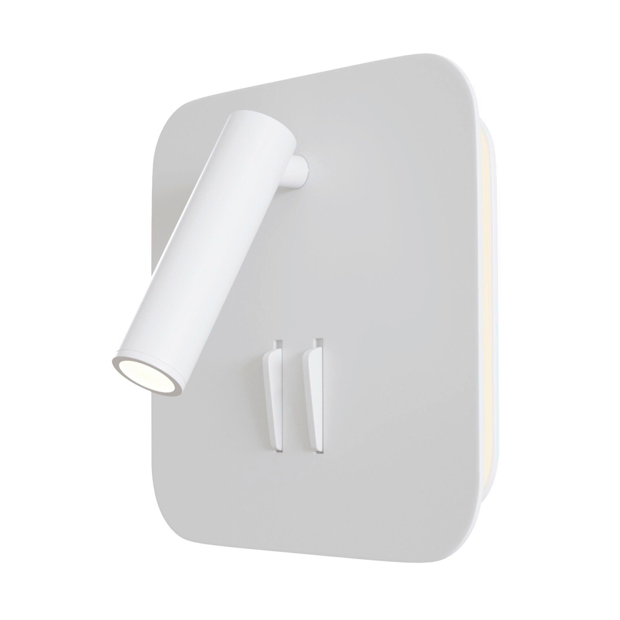 Wandleuchte Ios 176 - Weiß, Trend, Metall (13/13/10cm) - MAYTONI