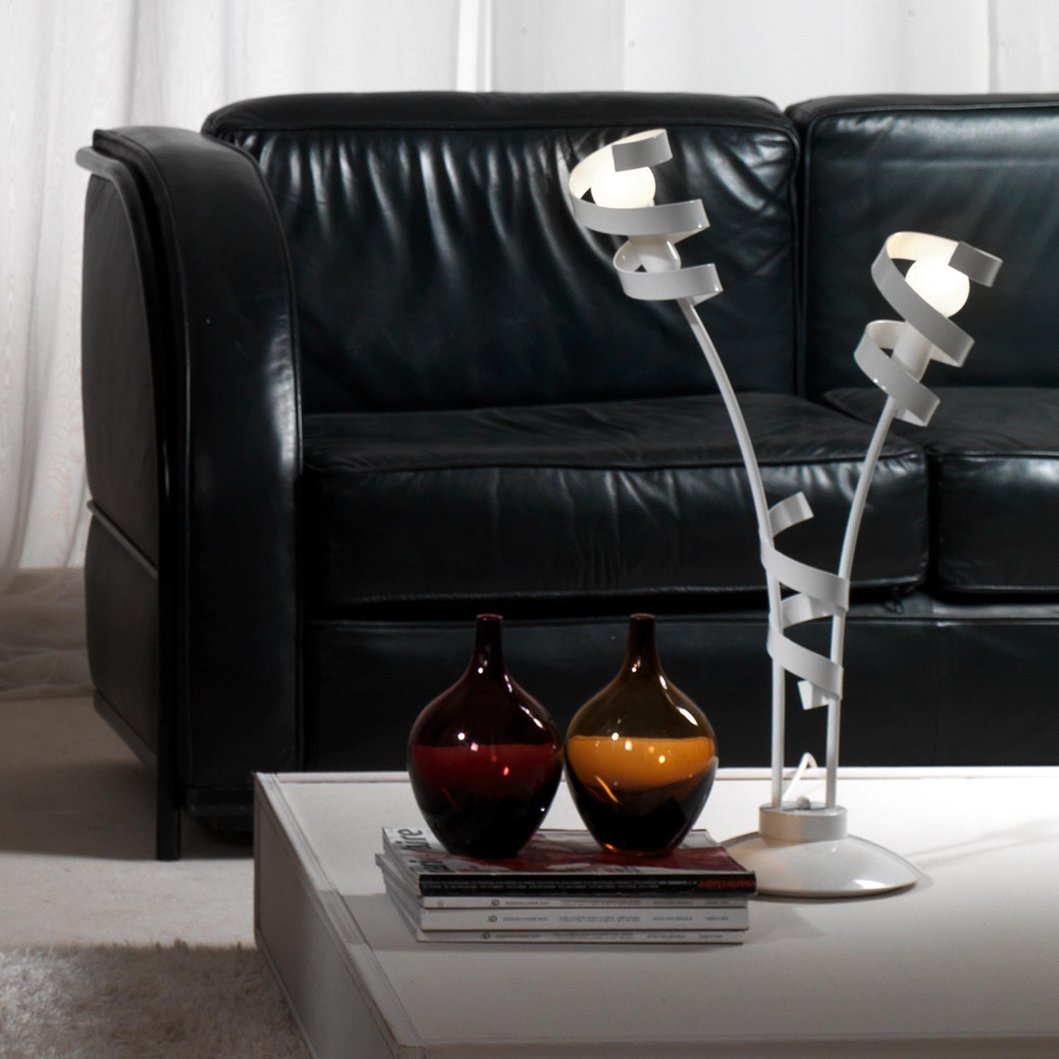 Tischleuchte 4812/lgc - Chromfarben, Design, Metall (40/65cm)