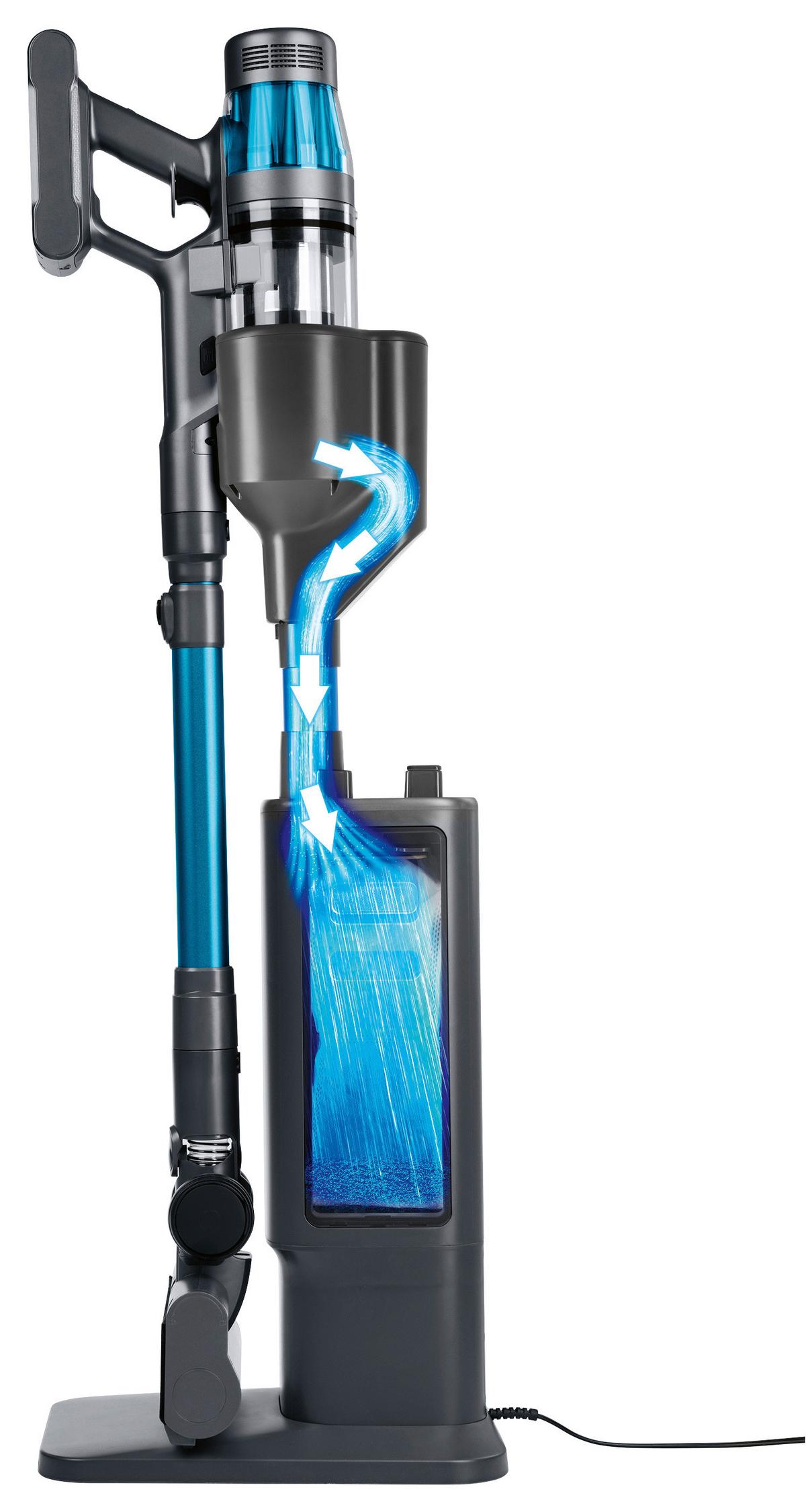 ZYKLONSTAUBSAUGER 29,6V, 500W - Blau/Grau, Basics, Kunststoff/Metall (50/25/110cm)