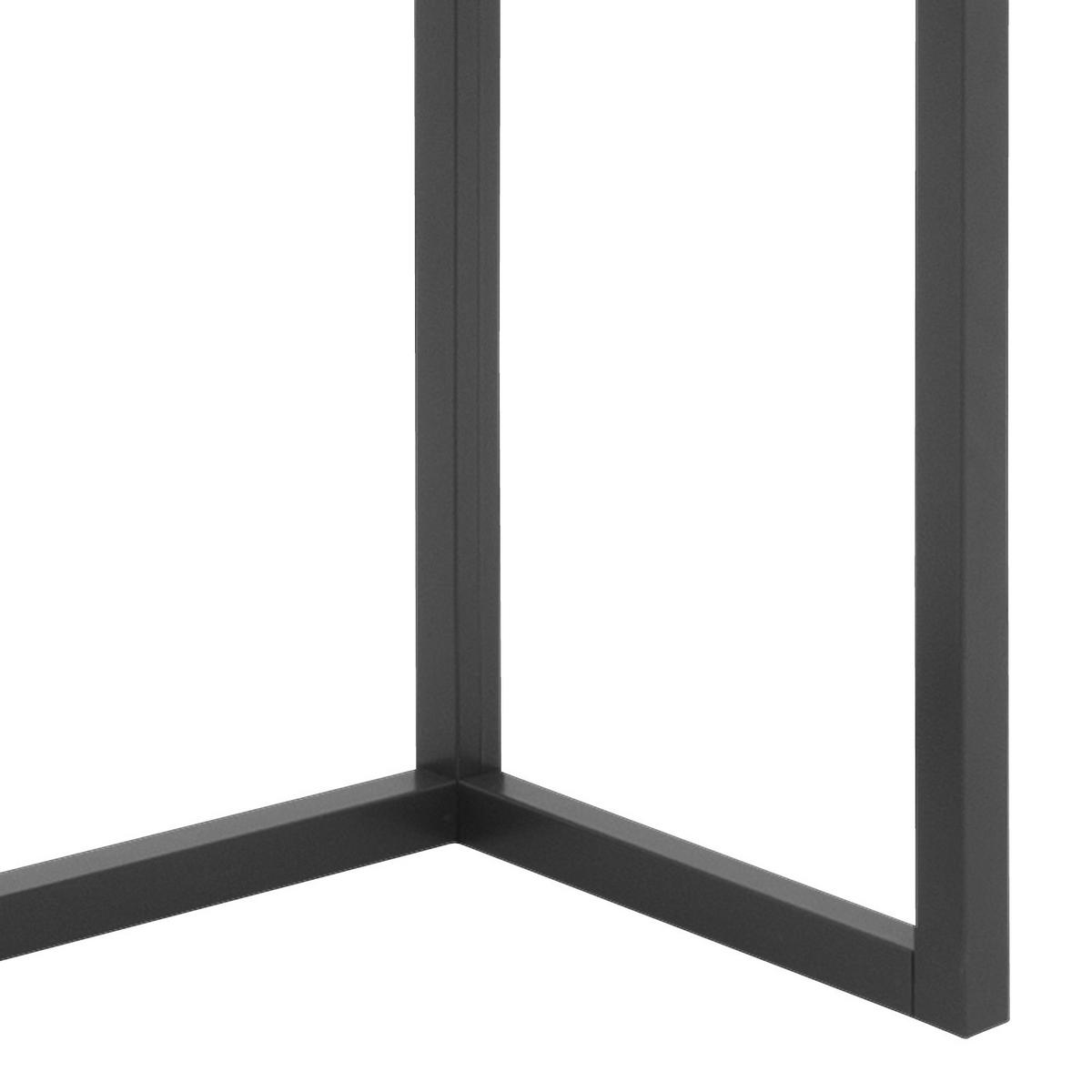 Konsolentisch Mit Schubladen Denver, Eichefarben/schwarz - Eichefarben/Anthrazit, KONVENTIONELL, Holzwerkstoff (100/35/75cm) - MID.YOU