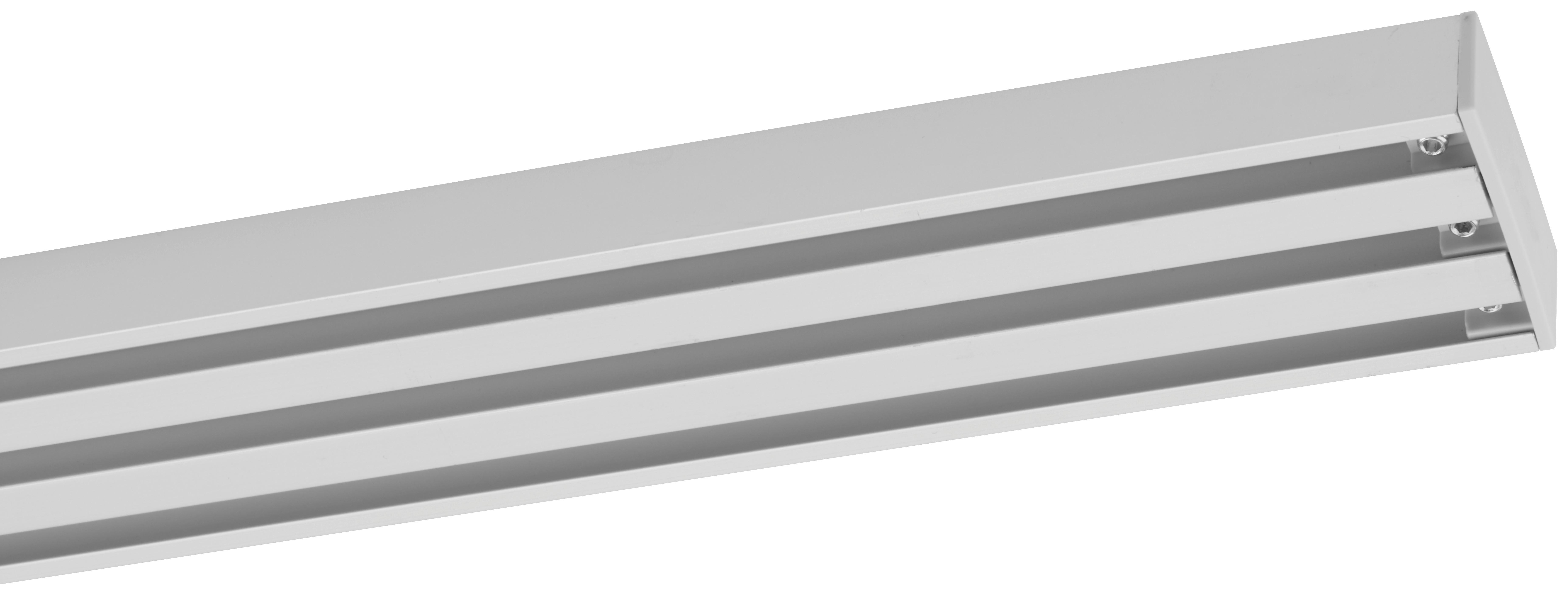 Záclonové Koľajničky Style, 160cm - farby hliníka, kov (160cm) - Premium Living